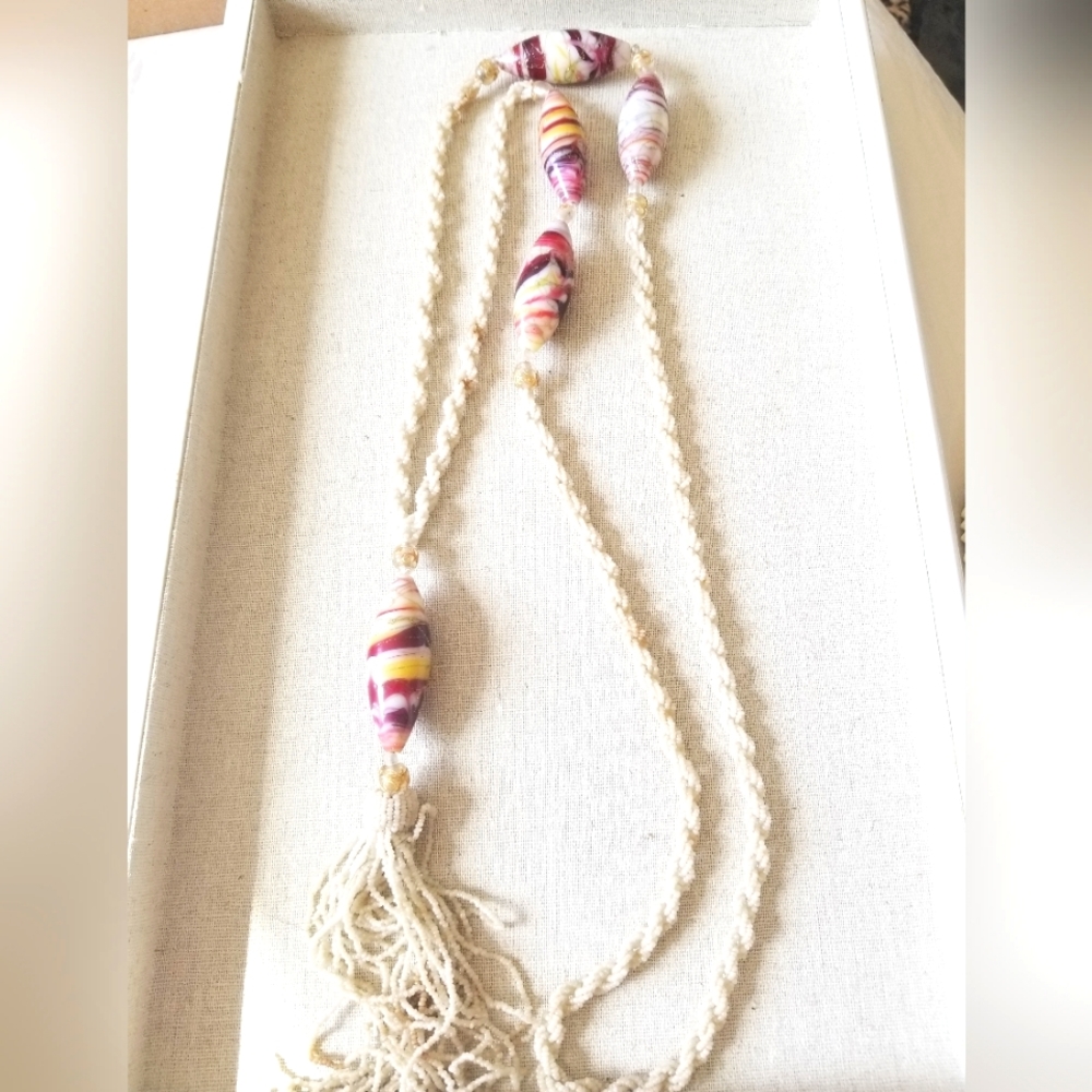 VINTAGE | Necklace | Glass Beads